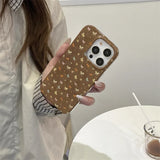 Daiiibabyyy  Whirlpool Pattern IND Colorful Butterfly Line Star Phone Case for iPhone 11 12 13 14 15 16 17 Pro Max