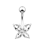 DAIIIBABYYY  -  Fashion Crystal Belly Piercing for Women Sexy Navel Ring Ombligo Belly Button Piercing Body Piercing Jewelry Wholesale
