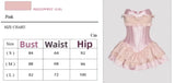 Daiiibabyyy  Pink Ballet Princess Dress Crossed Strap Bustier A-Line Fluffy Short Dress Birthday Date Ceremony Sweet High Waist Puffy Skirt