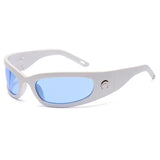 DAIIIBABYYY  -  Small Frame Luxury Brand Designer y2k Sunglasses Women For Men Sport Trending Riding Sun Glasses Goggle Punk Moon Eyewear UV400