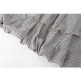 DAIIIBABYYY  -  Mini Dress Off Shoulder Printed Summer Hot Girls A-line Short Dresses Preppy Korean Fashion Ruffles Skirts Summer Female Clothes