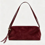 Daiiibabyyy  High Quality Small Zipper Chic Lady Hand Bags Design Suede Vintage Luxury Handbag for Women