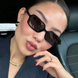 DAIIIBABYYY  -  Sexy Small Rectangle Sunglasses 2025 Fashion Women Vintage Brand Designer Sun Glasses Men Shades Female Eyewear UV400