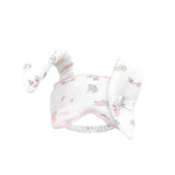 Daiiibabyyy  Cute Rabbit Eye Mask for Sleeping Sweet Printed Big Rabbit-ear Blackout Eye-mask Lace Hair Band for Washing Face Makeup Daily