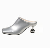Daiiibabyyy  Brand Ladies Shoes Closed Toe Women's Slippers Fashion Plus Size Dress Slippers Women New Outdoor Best Seller High Heels