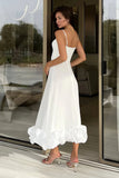 Daiiibabyyy Summer Women's Dress One Word Neck Strapless Sleeveless Dress Black Sexy Slim Backless Black Ruffle Dress