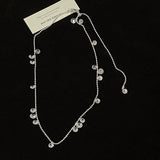 Daiiibabyyy  French Minimalist Zircon Crystal Tassel Clavicle Chain Bracelet Ring For Women Birthday Party Wedding Jewelry Gifts