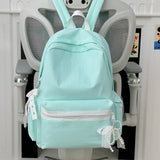 Daiiibabyyy  Women Students High-capacity Casual Backpack Y2k Aesthetic Sweet Kawaii Backpacks Fashion Trendy Korean Schoolbags Streetwear
