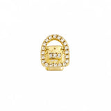 Daiiibabyyy  Full Diamond Single Tooth Collet Crown Personalized Christmas Hot-Selling High-Quality Dental Accessories
