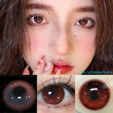 Daiiibabyyy  1 Pair Color Contact Lenses for Eyes Natural Brown Lenses Beauty Fashion lense Blue Contact Lenses Green Eye Contact