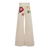 DAIIIBABYYY  -  Summer Graffiti Printed Wide-leg Pants Men‘s Niche High-waisted Loose High-street Personalized Casual Trousers Male Clothes