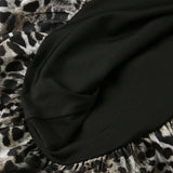 DAIIIBABYYY  -  Clubwear Sexy Leopard Printed A-Line Dress Holiday Slim Slash Neck Sleeveless Mini Dresses For Women 2025 Summer Fashion