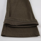 DAIIIBABYYY  -  Retro Corduroy Low Rise Pants y2k Streetwear Solid Slim-fitting Flared Pants for Women Korean Fashion Trousers Aesthetic