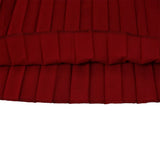 DAIIIBABYYY  -  Elegant Pleated Bottom Skirts for Women High Waisted Belt Waisted Loose Ankle Length Fashion Female Birthday Party Vestidos Robe