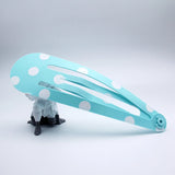 Daiiibabyyy  Funny Extra-large Hair Clips Polka Dot 3D Printed Cute Novelty Hairpin Curtain Clip Photography Props Oversized Hair Grip