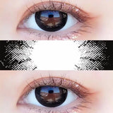 Daiiibabyyy  1 Pair Color Contact Lenses for Big Eyes Fashion Beauty High Quality Black 14.5mm Contact Cosmetic Eye Contacts lens
