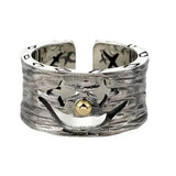 DAIIIBABYYY  -  New Arrival Retro Clown Grimace Thai Silver Unisex Ring Jewelry For Women Men Halloween Party Gifts Never Fade