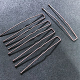 Daiiibabyyy  5pcs/set Metal U-Shaped French Hair Pin for Women Simple Hair Forks Alloy Hairpins Hair Clip Pins Hair Styling Tools Gifts