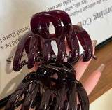 Daiiibabyyy  Hot Design Top Grade Pumpkin Hair Claw Clip For Women Back Long Hair Hold Barrette Hairpin Hair Crab Clips Hair Accessories