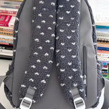 Daiiibabyyy  Women Fashion Fluffy Backpack Sweet Y2k Aesthetic All Match Schoolbags Casual High-capacity Backpacks for College Students