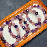 DAIIIBABYYY  -  10MM Natural Strawberry Quartz Bracelet Handmade Fortune Energy Mineral Woman Amulet Jewelry Gift 1PCS
