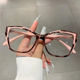 DAIIIBABYYY  -  Optical Spectacle Cat Eye Eyeglasses Frames for Women Anti Blue Light Blocking Glasses Brand Designer Ladies Fashion Eyewear