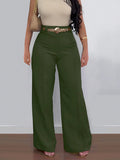 DAIIIBABYYY  -  Solid Casual Loose Long Trouser for Women High Waist Minimalist Street Wige Leg Pants Female Fashion Clothing Style New