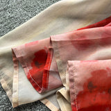 DAIIIBABYYY  -  Vintage sleeveless Print Slim pleated Slip Dress Chic Elegant Vestidos sleeveless Summer Women Vacation Fashion Beach Dresses