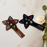 Daiiibabyyy  New Star Diamond Hairpin Rhinestone Hair clips Korean Version HairAccessories hairclips setPinza Pelo