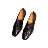 Daiiibabyyy  Classic Womens Shoes Retro Luxury Genuine Leather Loafers for Woman Fashion Britain Casual Shoes Designer Shoes Zapatos De Mujer
