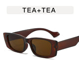 DAIIIBABYYY  -  Retro Cat Eye Sunglasses New Women's Minimalist Men's and Women's Men Sunshade Glasses Fashion Sun Glasses