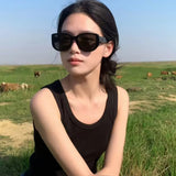 Daiiibabyyy  High Quality Polarized Women's Sunglasses TR90 Material UV400 Protection Trendy Sun Glasses Seaside Travelling Men Sun Glass