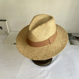 Daiiibabyyy  Summer straw hat 100% paper green ladies summer beach sun protection flat top straw hat шляпа женская летняя