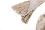 DAIIIBABYYY  -  New Women's Solid Color Slim Fit with Exposed Navel Fashion V-neck Hanging Neck Long Sleeved Top for Women