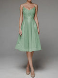 Daiiibabyyy  Sexy Summer Lace Midi Dress Embroidered Spaghetti Strap Dress Sleeveless Floral Boho Dress Elegant Beach Evening Party Gown