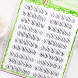 Daiiibabyyy  C Curl 7-11mm Eyelash Clusters Kpop Idol Girl DIY Eyelashes Extension U Shaped Lash Cluster Natural Long Fluffy False Lash