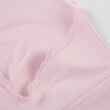 DAIIIBABYYY  -  Casual Solid Lace Trim Bodycon Dress Slim Square Collar Long Sleeve Mini Dresses For Women 2025 Spring Autumn Streetwear