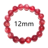 DAIIIBABYYY  -  Natural Red Strawberry Quartz Bracelet Star Light Woman Men Clear Round Beads Crystal 8mm 9mm 10mm 11mm 12mm 13mm  AAAAAA