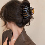 Daiiibabyyy  Hot Design Top Grade Pumpkin Hair Claw Clip For Women Back Long Hair Hold Barrette Hairpin Hair Crab Clips Hair Accessories