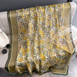 DAIIIBABYYY  -  New Design Brand Scarf Fashion Small Broken Floral Bubble Chiffon Shawl Spring Autumn Wrap Hijabs Lady Pashmina Foulards Bandana