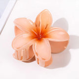 DAIIIBABYYY  -  4PCS Fashion Women Flower Hair Clips Vacation Bohemia Egg Flower Hair Clips Barrettes Girls Large Hairpins Hair Accessories