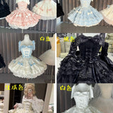 DAIIIBABYYY  -  Japan Sweet Lolita Princess Dress Women Lace Ruffles Party Dresses Girls Harajuku Cute Y2k Mini Dress