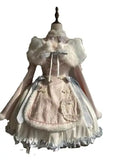 DAIIIBABYYY  -  Japan Christmas And New Year Shirt With Blue And Pink Chinese Style Lolita Skirt Op Cute And Gentle Chinese Elements Lolita