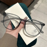 DAIIIBABYYY  -  Anti Blue 0 -1 -1.5 ~ -4.0 Round Finished Myopia Glasses Women Student Computer Shortsighted Eyewear Prescription Eyeglasses