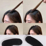 Daiiibabyyy  Set of Invisible Fluffy Hair Clips - Volumizing Hair Roots, DIY Styling, Easy to Use, Solid Color, Cute Oblong Shape - Perf