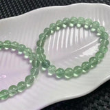 DAIIIBABYYY  -  8MM Natural Green Fluorite Bracelet Handmade Crystal Quartz Jewelry Stretch Bangle Children Birthday Gift 1PCS