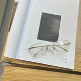 Daiiibabyyy  Fashion Style Men's Sun Glasses Oval Shape Anti-reflective Sunglasses Women Y2K Stylish Travelling Glasses for Women