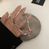 Daiiibabyyy  Irregular Minimalist Geometric Chain Splicing Clavicle Chain Men and Women Hip Hop Chilly Fashion Jewelry Necklace