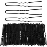 Daiiibabyyy  Basic U Shaped Black Metal Hairpin Hair Clips Invisible Hair Styling Bobby Pin Salon Hair Accessories Safe Hair Grip