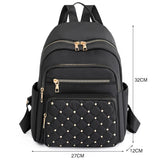 Daiiibabyyy Fashion Backpacks Women High Quality Nylon Backpack Female Big Travel Back Bag Large School Bags for Teenage Girls Shoulder Bag